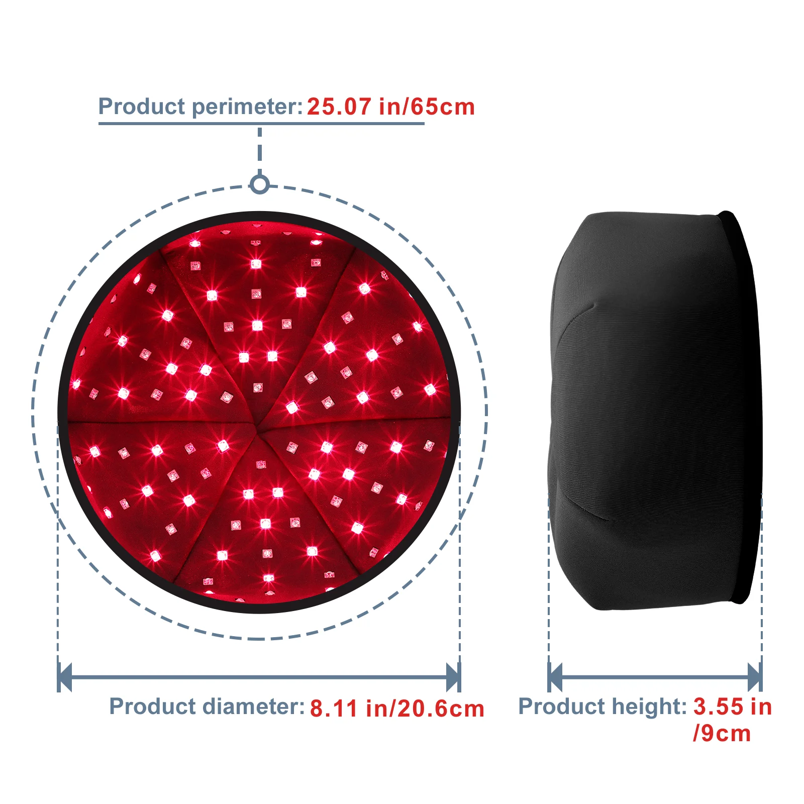 Red Light Therapy Hat for Hair Growth Head - Image 17